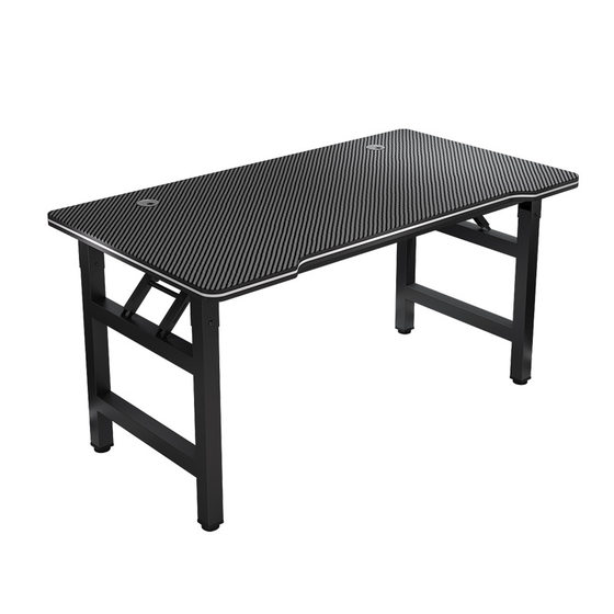 
Foldable desktop carbon fiber computer desk e-sports desk home game bedroom rental room simple desk desk desk