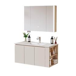 Langjing Bathroom Cabinet Combination Ceramic Basin