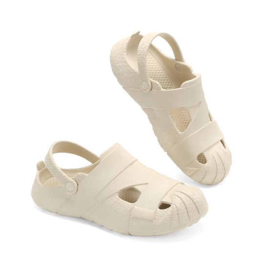 
Jiajiale upgraded clogs women's summer outer wear thick-soled non-slip sandals women's beach shoes seaside slippers