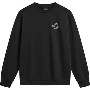 
Li Ning Sweater Women Spring 2026 New Couple American Round Neck Top Loose Long Sleeve Knitted Sportswear Men
