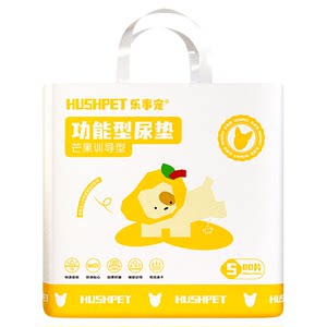 乐事宠水果系列宠物狗狗尿垫芒果香味训导猫狗除臭加厚防漏狗尿垫