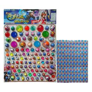 
Dragon Ball Lottery Luminous Bouncy Ball Lottery Blind Box Jumping Ball Rubber Solid Canteen Children's Toy