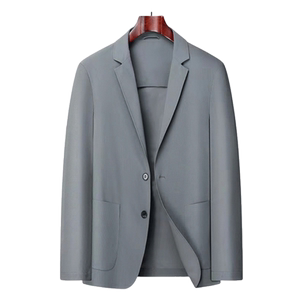 Romon Ice Silk sunscreen thin casual suit jacket Men's summer business outdoor light breathable summer suits
