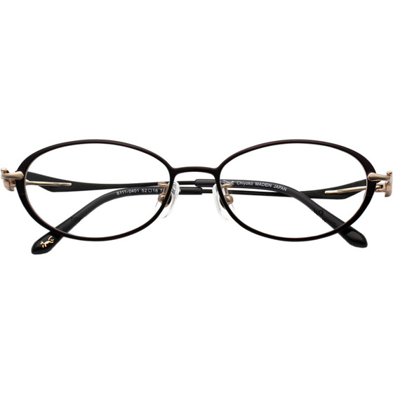 
Chiyoko Japanese handmade glasses frames for women with myopia can be equipped with pure titanium ultra-light retro small face glasses frame 8115