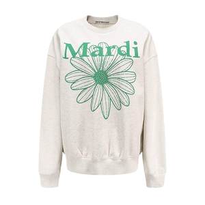 MardiMercredi classic daisy round neck print casual sweatshirt for men and women loose tops can reveal the beautiful style
