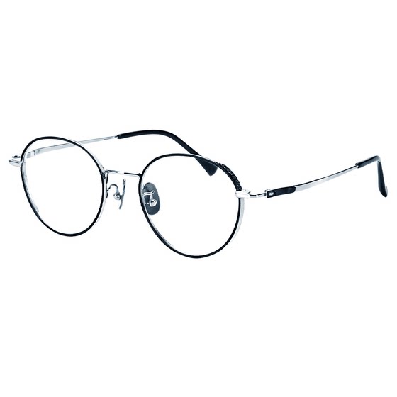 
Toyama Yuichi reading glasses frame round frame ultra-light titanium frame reading glasses for men and women trendy versatile anti-blue light radiation high definition