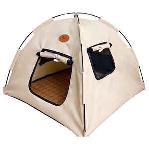 
Cat Tent Cat Nest Universal Summer Cool Semi-Enclosed Cat House Camping Cool Breathable Cat Tent