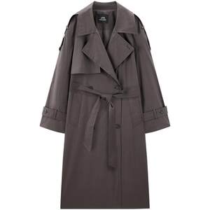 
[Same style as the show] Peacebird silhouette windbreaker jacket for women commuting with waisted windbreaker A1BEF3526
