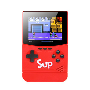 Retro gift Childhood Nostalgic New Russian Block Double Children's Charging Treasure Puppet Gaming Machine Palm Street Machine