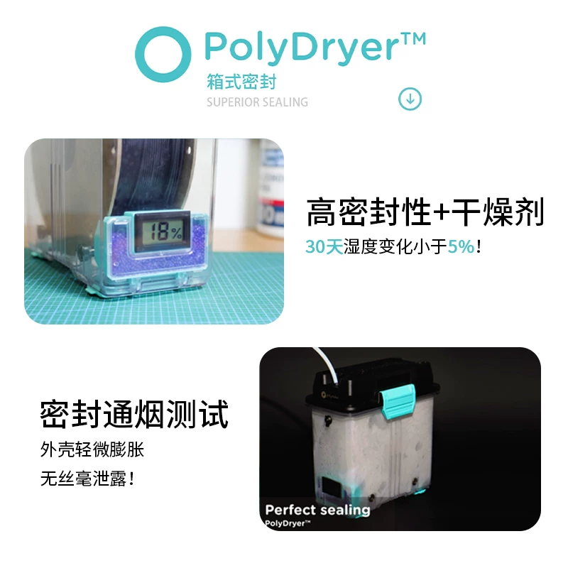 Полимерный PolyDryer 3D-принтер расходный материал сушильный бокс герметичное хранение влагозащита и пылезащита сушильный бокс 1 кг