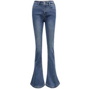 
[Hot Style] ONLY2026 Summer New High Waisted Stretch Hot Girl Little Horseshoe Slim Flared Jeans
