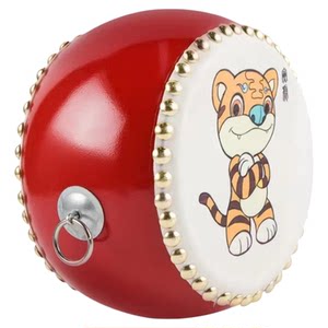 
Cowhide drum small drum children drum hall drum kindergarten percussion instrument toys twelve zodiac signs hand-beating drummer to play big drum