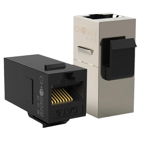 Choseal Cat6 Network Module RJ45 Connector - Type 86 Passthrough