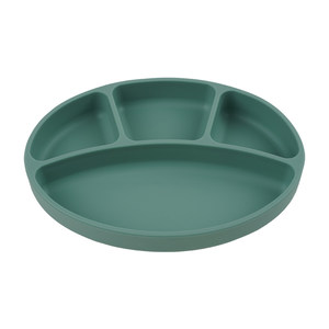 Korean MODUI baby dining plate supplementary food and dinner plate integrated silicone baby suction cup pesus meal tableware
