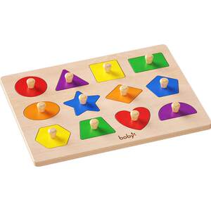 Boby Montessori Early Early Teacher Get Puzzle Puzzle Puzzle Puzzle Toys 1 1 213 -year -old baby building block pair