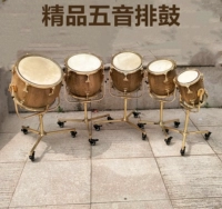 Профессиональные золотые барабаны с пятью ряд