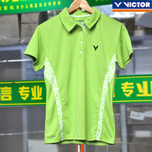 Уикдор Victor Победа Женская футболка с короткими рукавами Спортивный бадминтон 2113