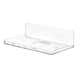 No punching transparent surveillance camera bracket