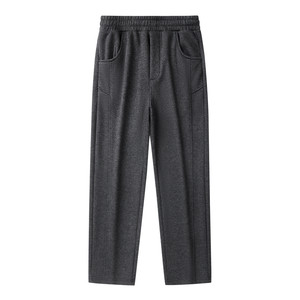 
Highly recommended! Sheep wool blended! Plush and thickened! Winter men's fashionable sports straight casual sweatpants