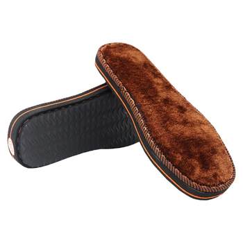 Wool woven sponge rubber non -slip and wear -resistant sole
