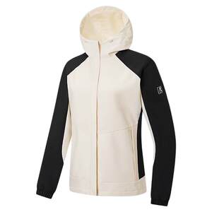 
Xtep Jacket Women's 2025 Spring Hooded Windbreaker Outdoor Sports Double-layer Windbreaker Three-Proof Warm Windproof Jacket