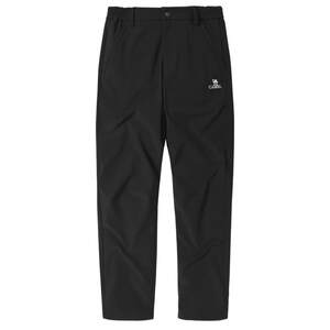 
Volcanic rock heating camel outdoor assault soft shell pants for men spring thin velvet windproof wear-resistant hiking mountaineering pants for women