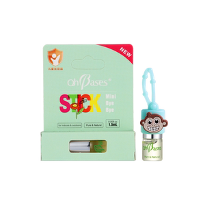 American OhBases Obixin baby children's anti-soothing rolling beads small green beads soothing and relieving mosquito bites and insect itch