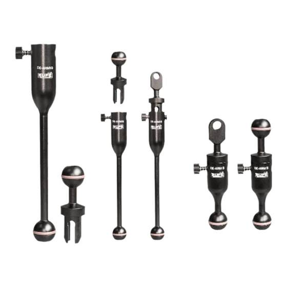 Scubalamp (supe) D -ARM5 ARM-YS detachable arm lung diving accessories photography equipment