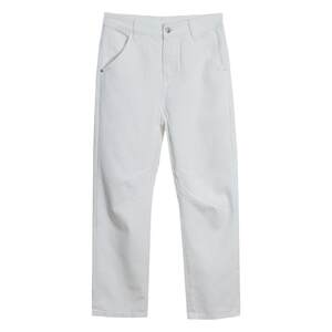 
White jeans men's 2026 spring new style American high-end casual pants washed loose straight long pants