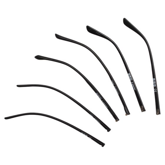 Pingye glasses legs, a pair of TR90 plate glasses frame accessories myopia men and women flat -headed glasses feet and legs maintenance
