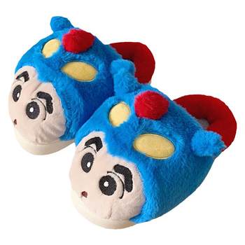 Thin strips of crayon shin-chan dynamic superman cotton slippers winter