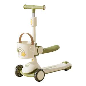
BABYGO Children's Scooter 1-3-6 years old can ride a baby walker on a cycling for a year