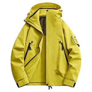 
Woodpecker soft shell jacket for women 2025 new autumn and winter three-in-one windproof waterproof hiking mountaineering suit for women