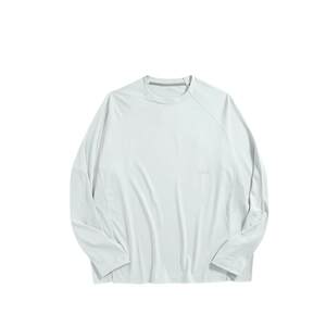 
Peacebird men's loose quick-drying long-sleeved T-shirt autumn sports printed top fashionable inner wear