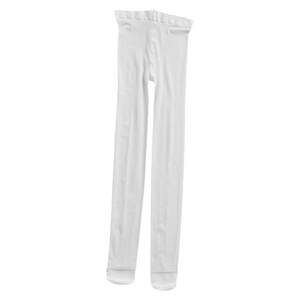 Children's summer thin white stockings long-tube leggings for girls' boneless seam dance socks