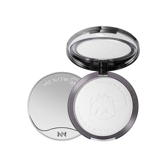 [Big Bear Cake and Bear Cake] Mino Menglan Limited Powder Cake Setting Cosmetic Loose Powder Oil Control Long-lasting Big White Cake
