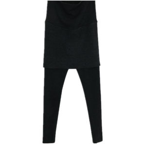 
Pregnant women's leggings culottes spring and autumn Korean purchasing maternity wear Korean version new fake two-piece stretch tummy trousers L8-20