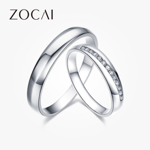 Зокай сейчас 18 - каратное золотое кольцо, круглые бриллиантовые кольца, мужские и женские кольца, обручальные украшения, обручальные кольца.