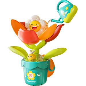 
Baby bath toy blooms when exposed to water, splashes with water, sprays water for bathing, plays with water in summer, Children's Day gift 6