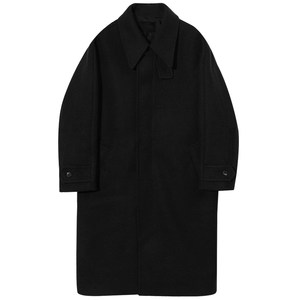 
Woolen coat for men's mid-length 2025 winter new thickened handsome Korean and British style wool coat