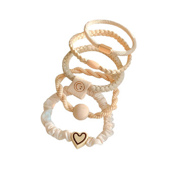 Temperament love hair rope high elastic durability