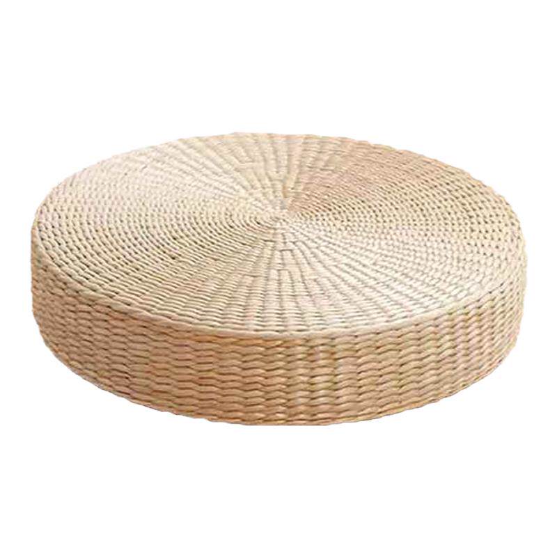 Đệm rơm tròn kiểu Nhật - Đệm ngồi Tatami cho gia đình & thiền định