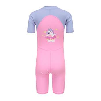 Warm children's conjoined swimsuit Decathlon diving suit
