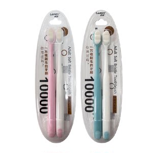 
Le Teeth Soft-bristled Toothbrush for Adult Pregnant Women and Confinement Toothbrushes Cleans the Mouth without Injuring the Gums 4 Pack