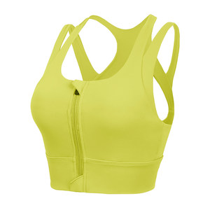 
Fat mm plus size sports bra women's high-strength anti-shock and anti-sagging running fitness bra yoga clothing vest set