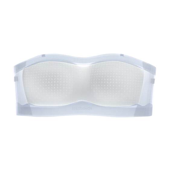 
Transparent invisible strapless underwear for women, women's non-slip gathering, markless breathable tube top, anti-exposure crossover bra
