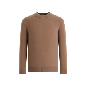 
Shanshan round neck warm sweater men's autumn and winter new 2025 cardigan men's sweater top base shirt