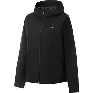 Li Ning sports windbreaker for women's spring new fitness yoga cardigan windproof moisture-permeable hooded windproof clothing sports jacket