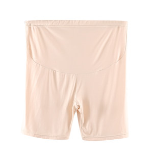 Large -size pregnant women's pants summer thin -leg anti -grinding leggings leggings anti -light quarter pants plus safety pants shorts 200*0.5kg
