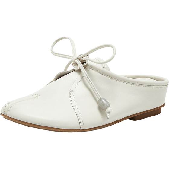 
True Beauty 2026 Spring New Style Comfortable Cowhide Fashionable Muller Split-Toe Shoes Birkenstock Shoes for Women 19501AH6